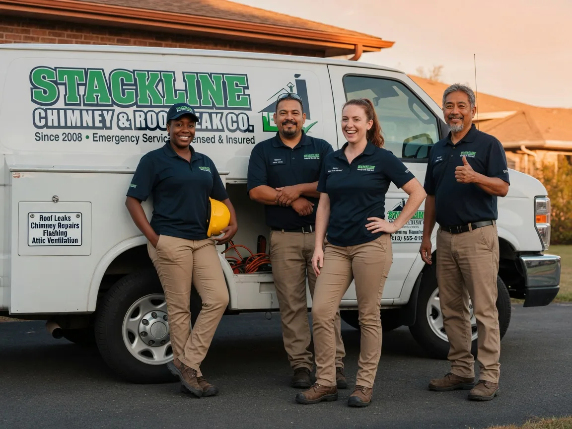 Chimney flashing repair company in North Bend, WA